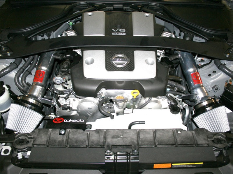 aFe Takeda Stage-2 Pro DRY S Sistema de admisión de aire frío Nissan 370Z 09-17 V6-3.7L