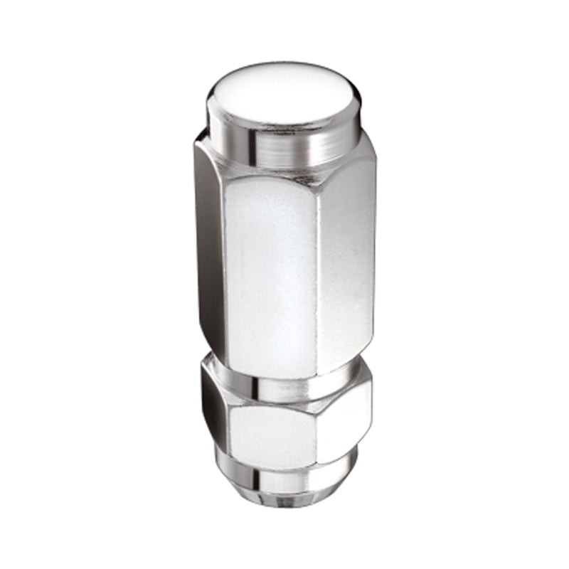 McGard Hex Lug Nut (Cone Seat / Duplex) 9/16-18 / 7/8 Hex / 2.5in. Length (8-Pack) - Chrome 64806