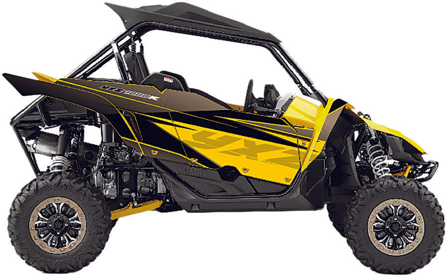 D-COR Yamaha Yxz Complete Graphic Kit Yellow/Black 20-50-470