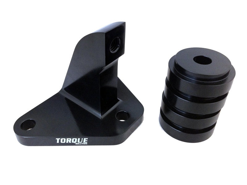 Torque Solution Mustache Bar Eliminator w/ Solid Bushings: 01-06 Mitsubishi Evolution 7/8/9 TS-EV8-004