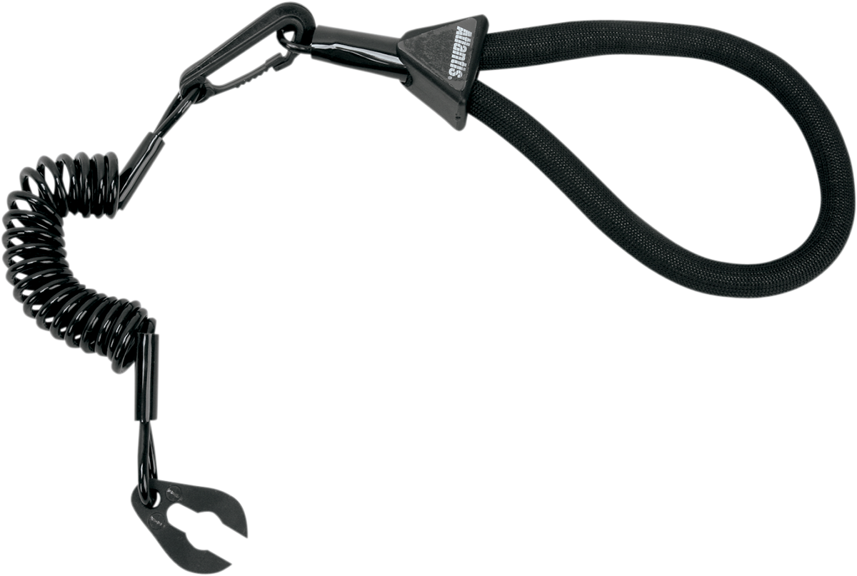 ATLANTIS Wrist Lanyard - Black/Black - Yamaha A8147