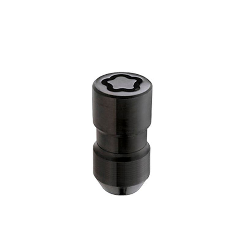 McGard Wheel Lock Nut Set - 4pk. (Cone Seat) M14X1.5 / 21mm & 22mm Dual Hex / 1.639in. L - Black 24216