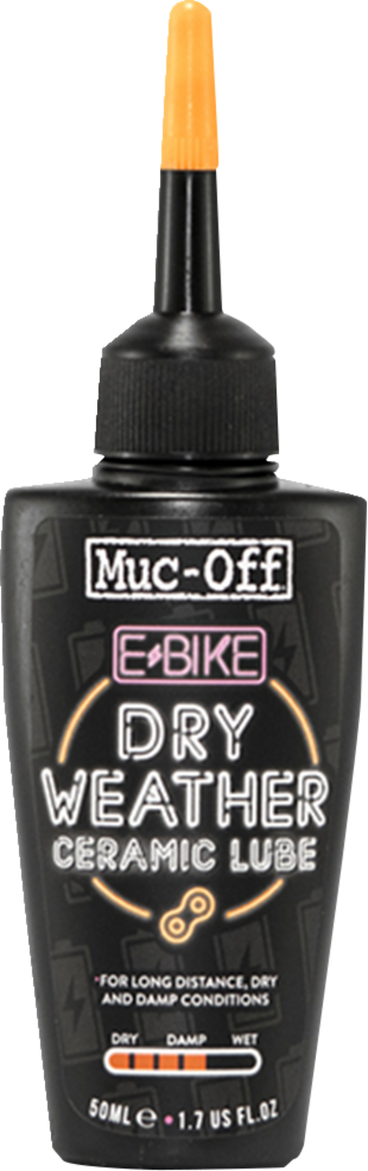 MUC-OFF USA Ebike Dry Chain Lube - 1.7 U.S. fl oz. 1104US