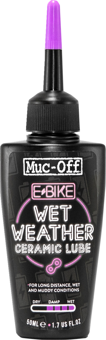MUC-OFF USA Ebike Wet Chain Lube - 50 ml 1105US
