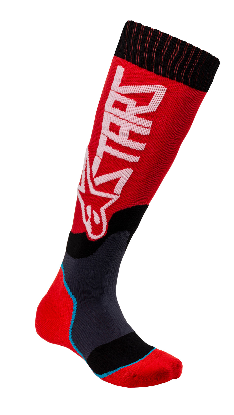 ALPINESTARS Mx Plus-2 Socks Red/White Youth 4741920-32-M/L
