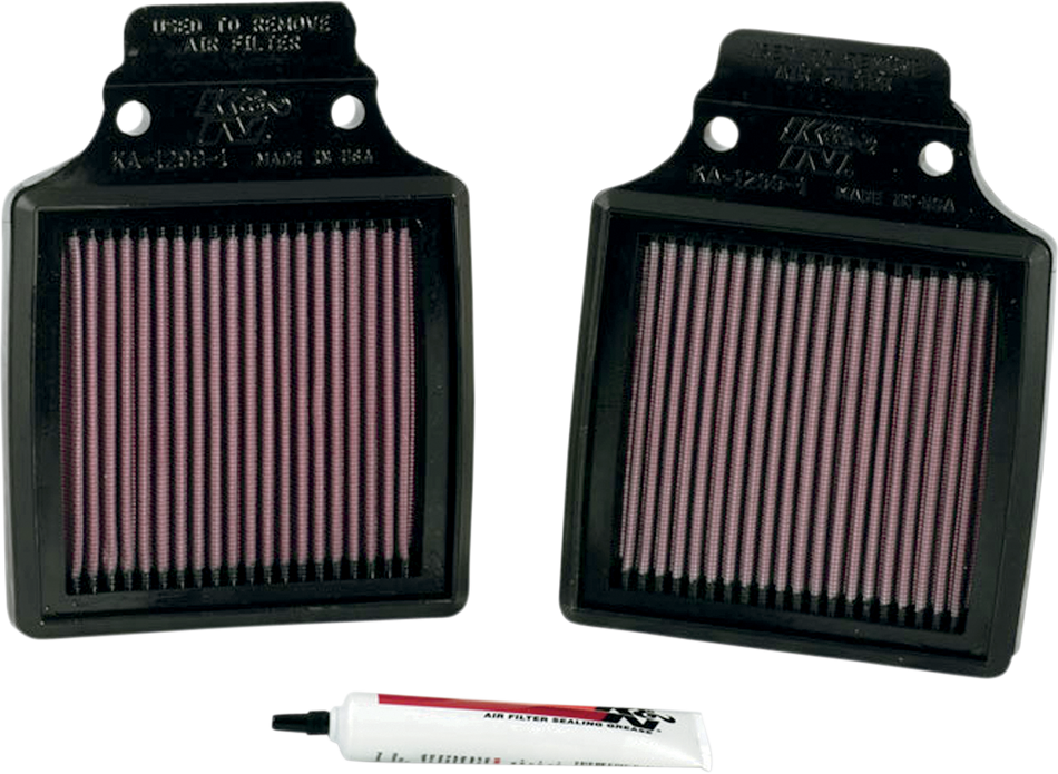 Filtro de aire K &amp; N - ZX12R (par) KA-1299-1 
