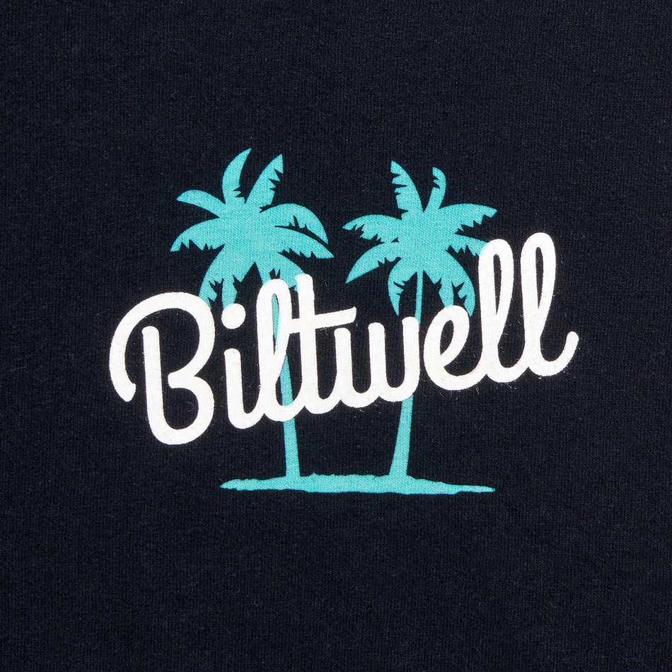BILTWELL Palms Long-Sleeve T-Shirt - Black - Small 8104-081-002
