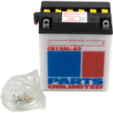 Parts Unlimited Battery - Yb12al-A2 Cb12al-A2