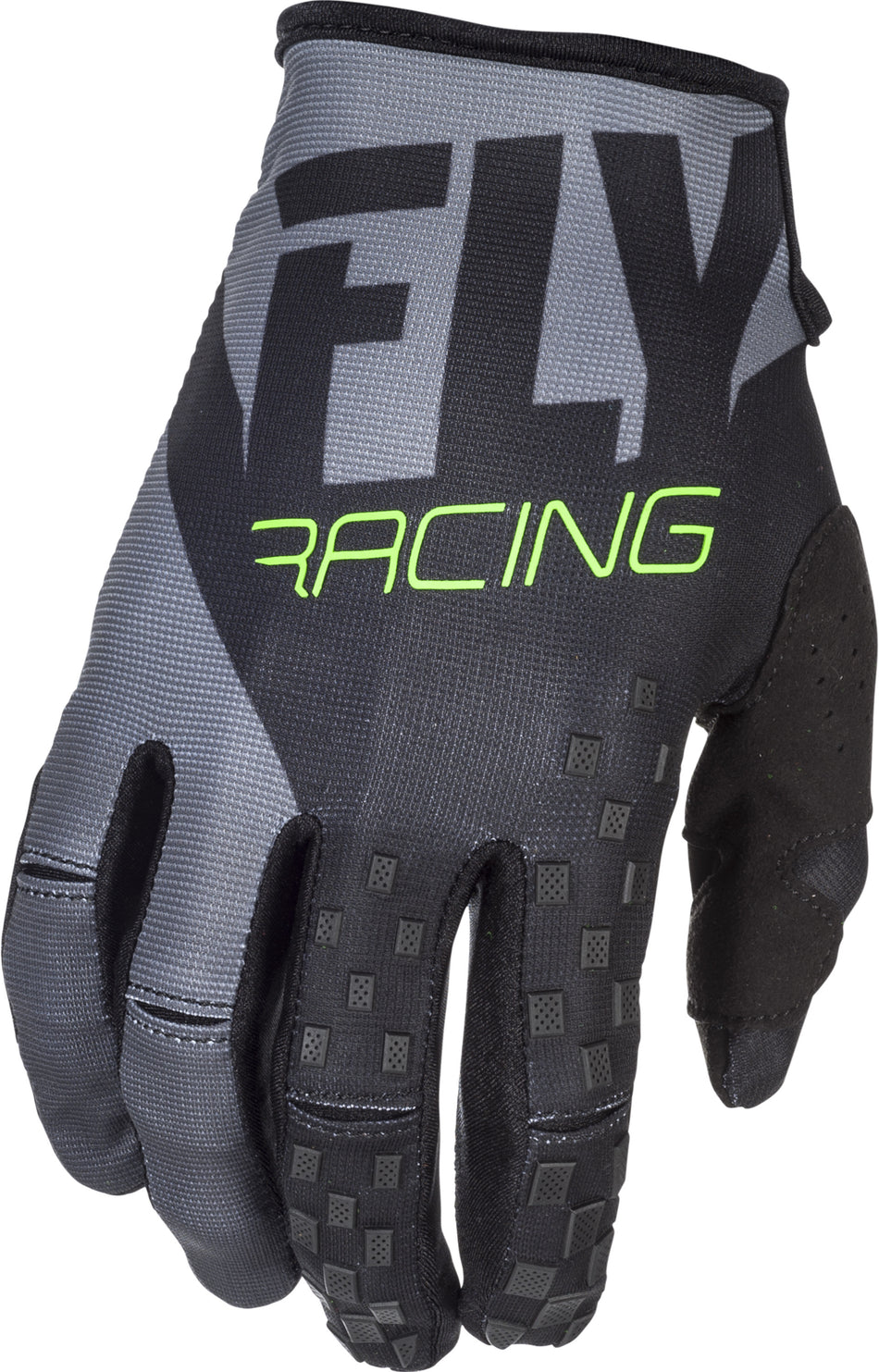 FLY RACING Kinetic Gloves Black/Grey Sz 4 371-41004