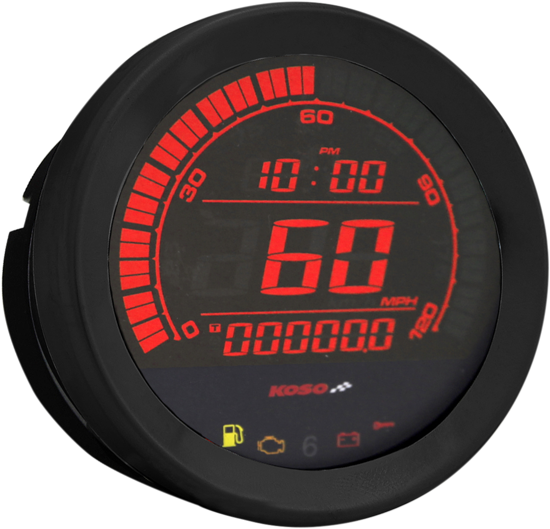 KOSO NORTH AMERICA 4" Speedometer - Black BA051010