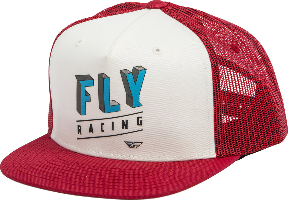 FLY RACING Youth Fly Dimensions Hat Red 351-0980