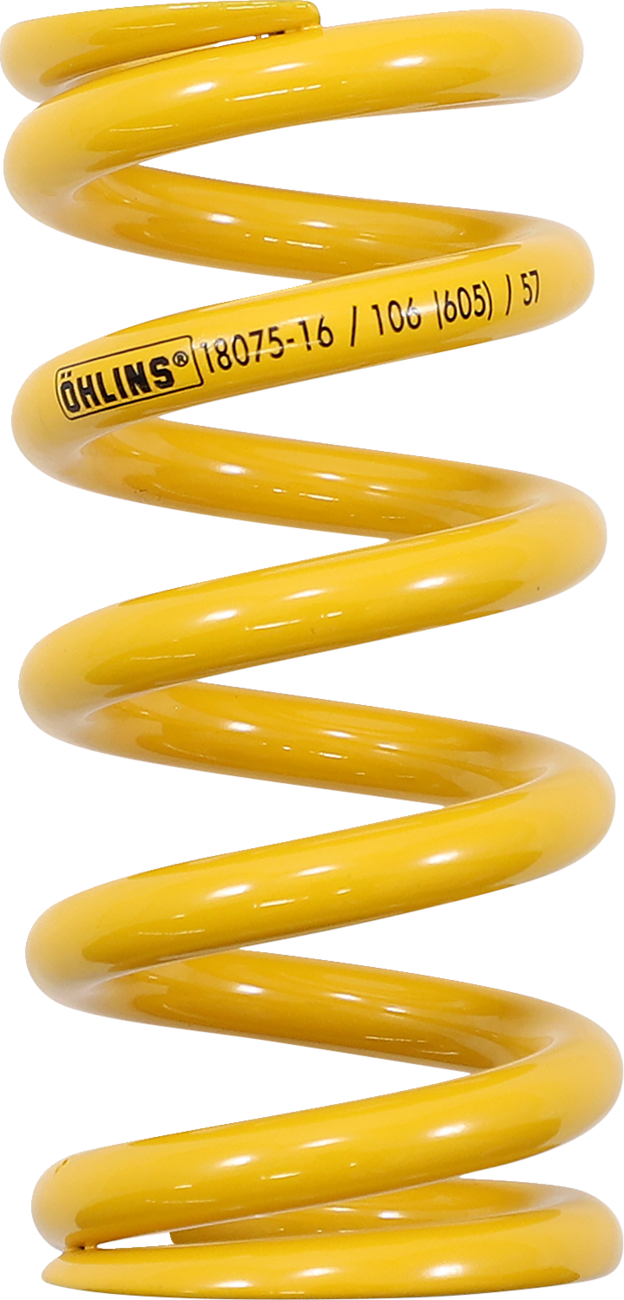 OHLINS-BICYCLE Shock Spring - 605 lb 18075-16