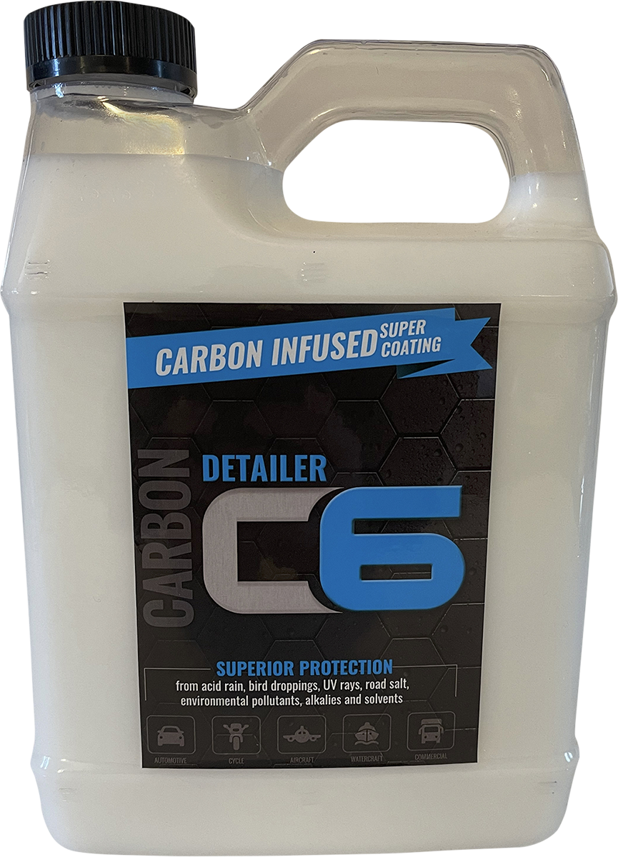 CYCLE CARE FORMULAS C6 Detailer - 64 U.S. fl oz. C6D200164