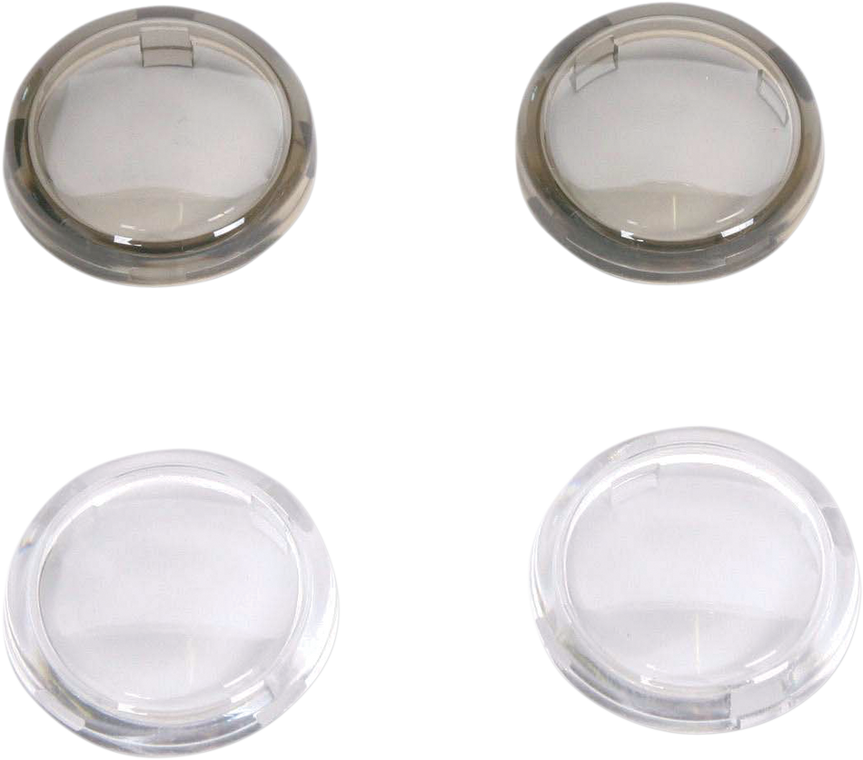 DRAG SPECIALTIES Mini-Duece Lens Kit - Clear/Smoke 20-6390-C/M