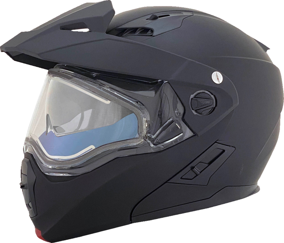 AFX FX-111DS Snow Helmet - Electric - Matte Black - Medium 0120-0800