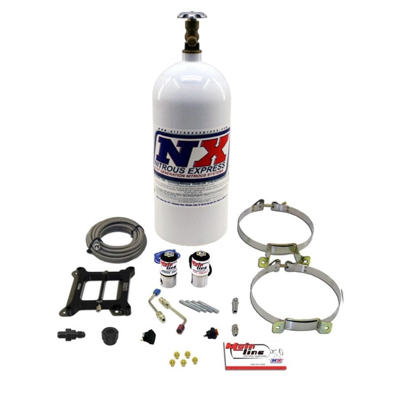 Nitrous Express Mainline Carb Nitrous Kit w/10lb Bottle ML1000