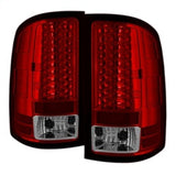 Spyder GMC Sierra 07-13 (Not 3500 Dually 4 Rear Wheels)LED Tail Lights Red Clear ALT-YD-GS07-LED-RC 5014955