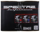 Spectre 09-12 GM Truck V8-4.8/5.3/6.0L F/I Air Intake Kit - Polished w/Red Filter 9918