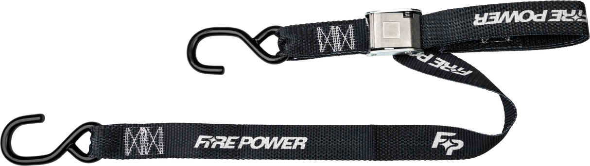 FIRE POWER 1.5" Tie-Down Black 2/Pk 29-13050