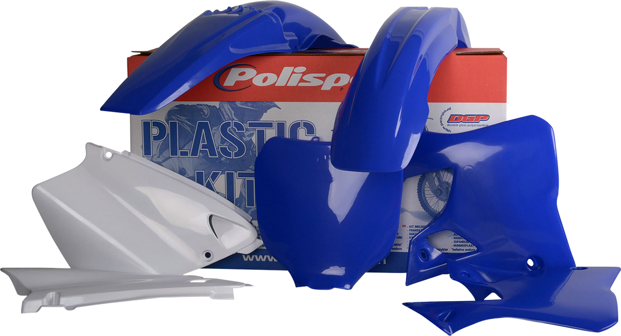 Kit de carrocería completo POLISPORT - OEM azul/blanco - YZ 125/250 2000-2001 90108 