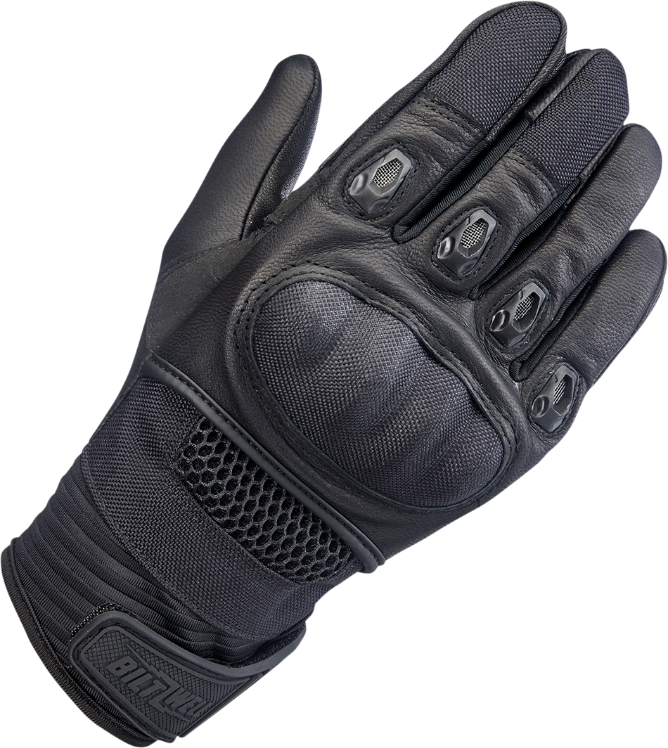 BILTWELL Bridgeport Gloves - Black Out - 2XL 1509-0101-306