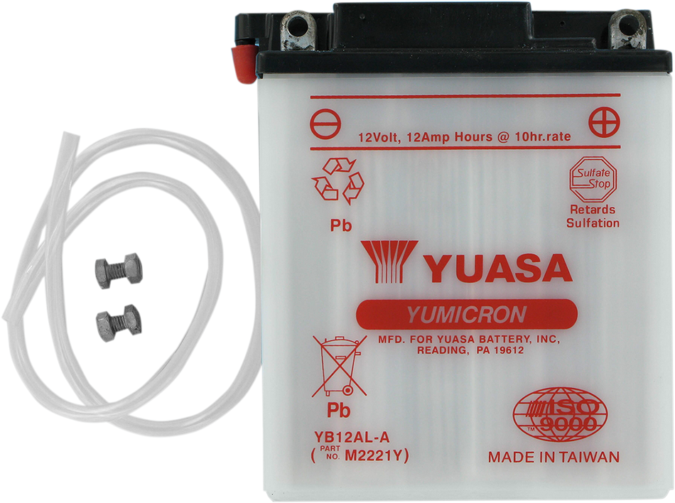 YUASA Battery - YB12AL-A YUAM2221Y
