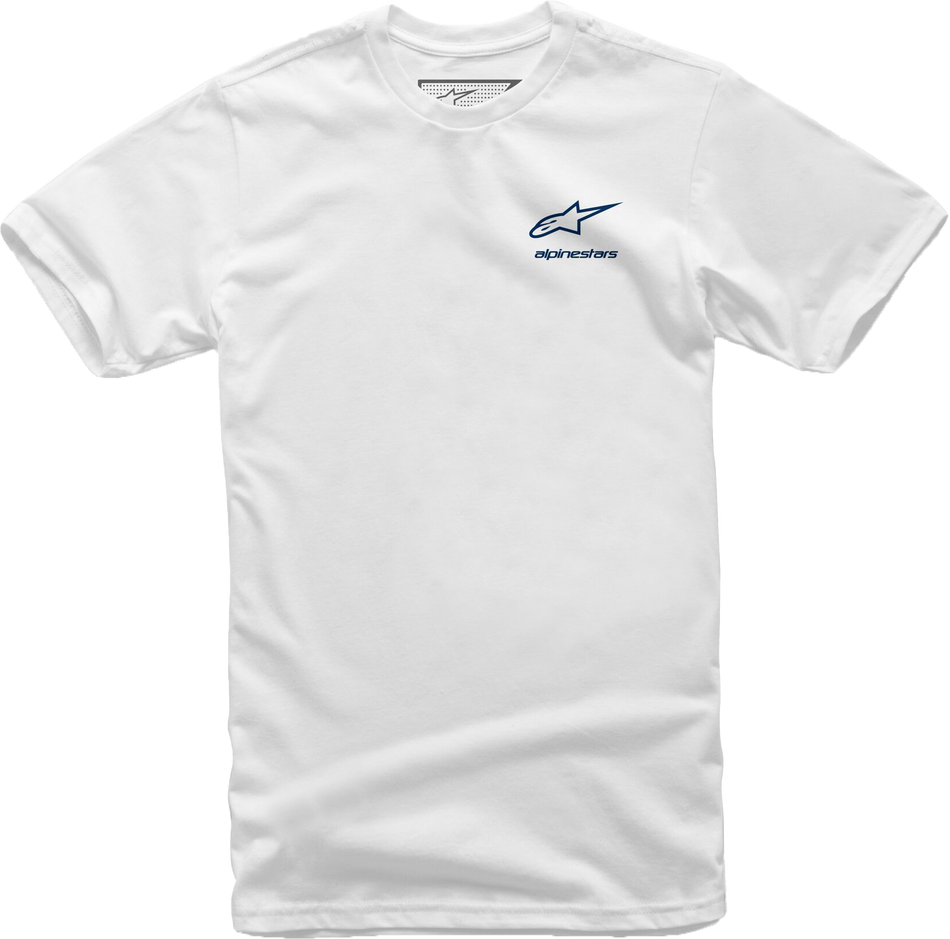 ALPINESTARS End Of The Road Tee White Lg 1213-72650-20-L