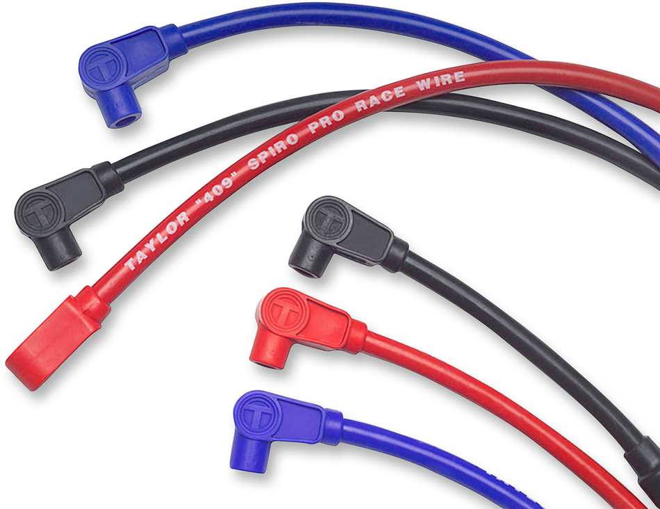 SUMAX 10.4 mm Spark Plug Wire - '65-'99 FX/FL - Blue 49631