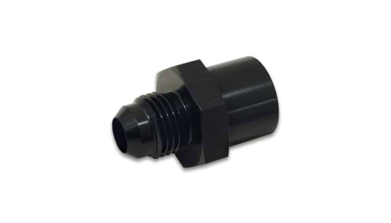 Vibrant M16 x 1.5 Female to -6AN Male Flare Adapter - Anodized Black 16786