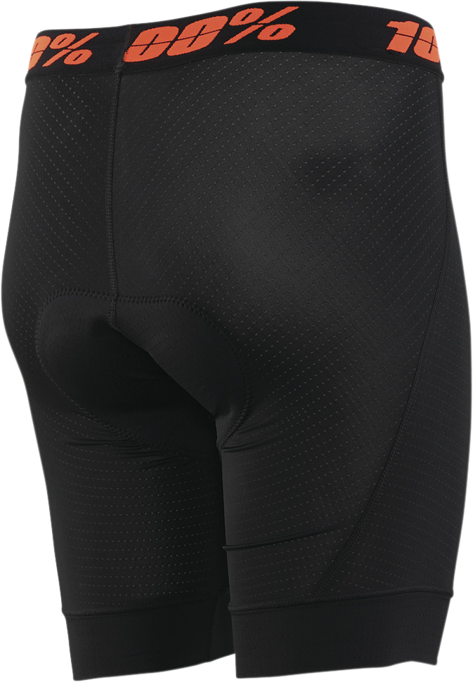 100% Women's Crux Liner Shorts - Black - Small 40050-00000