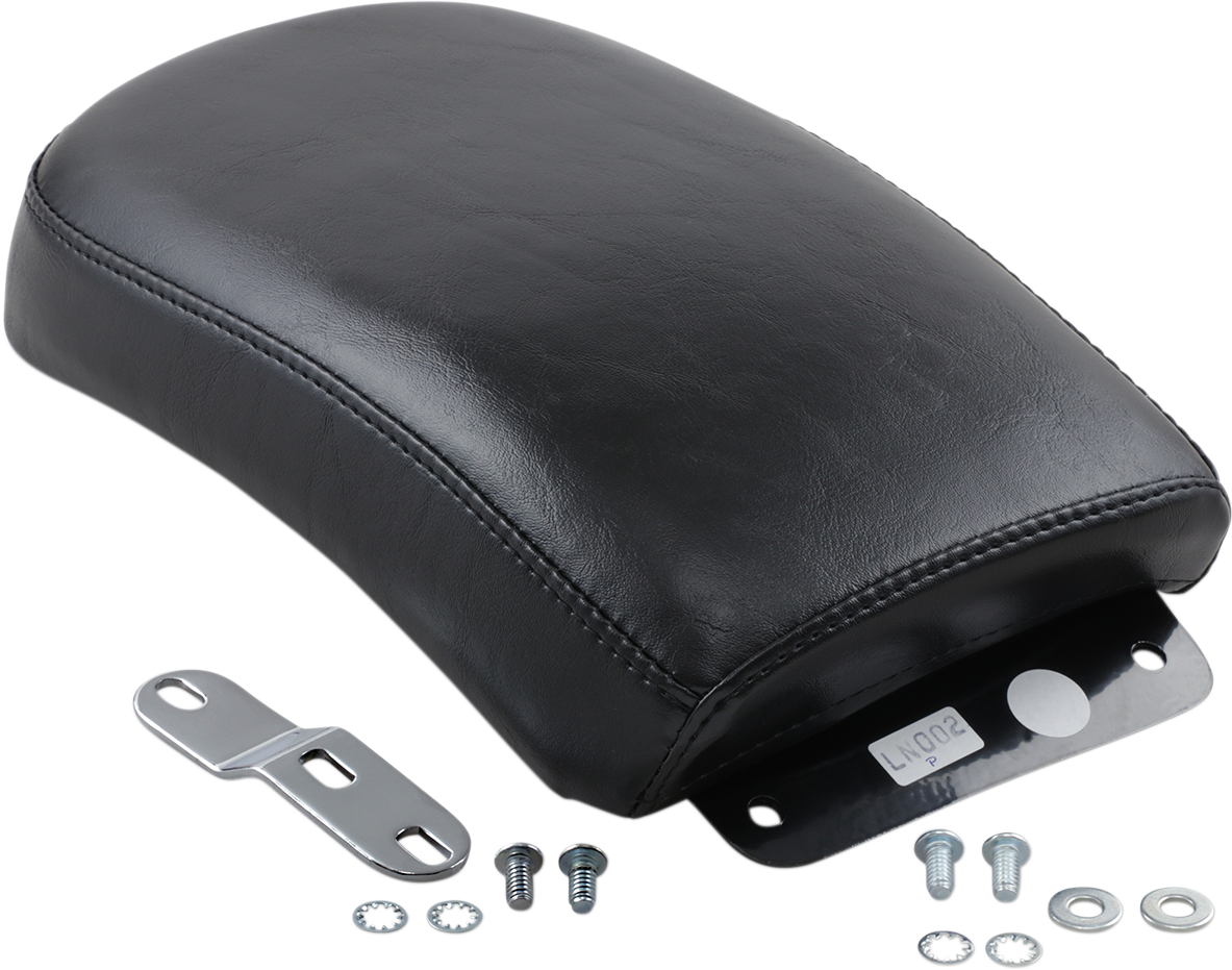 LE PERA Bare Bones Pillion Pad - Smooth - Black - FX/FL '62-'84 LN-002P