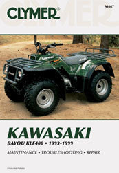 CLYMER Repair Manual Kaw Klf400 Bayou CM467