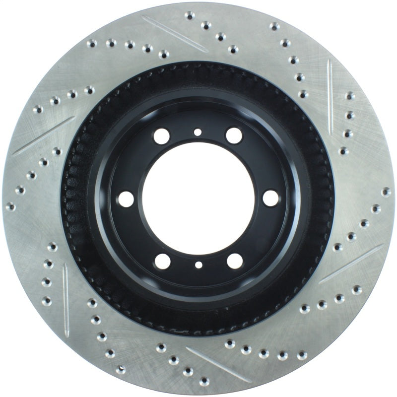 StopTech Slotted & Drilled Sport Brake Rotor 127.44174R