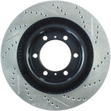 StopTech Slotted & Drilled Sport Brake Rotor 127.44174R