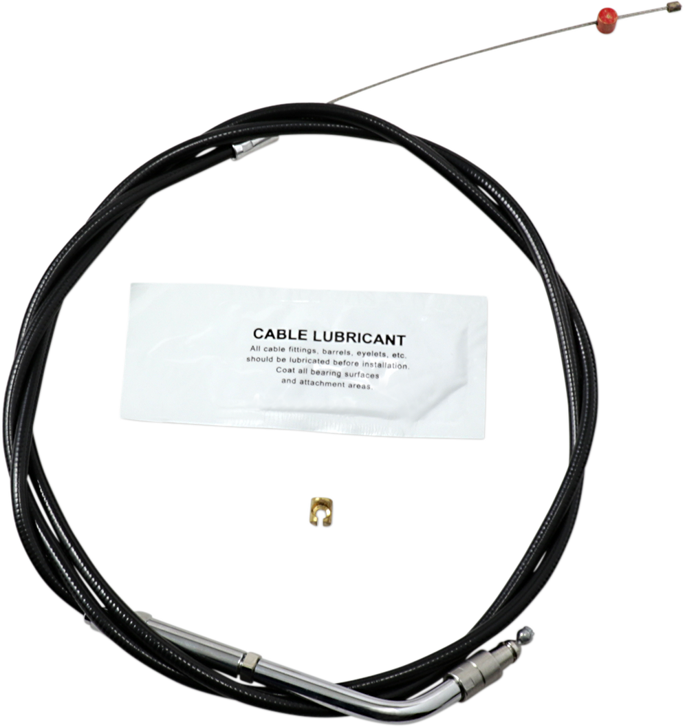 BARNETT Throttle Cable - +6" - Black 101-30-30035-06