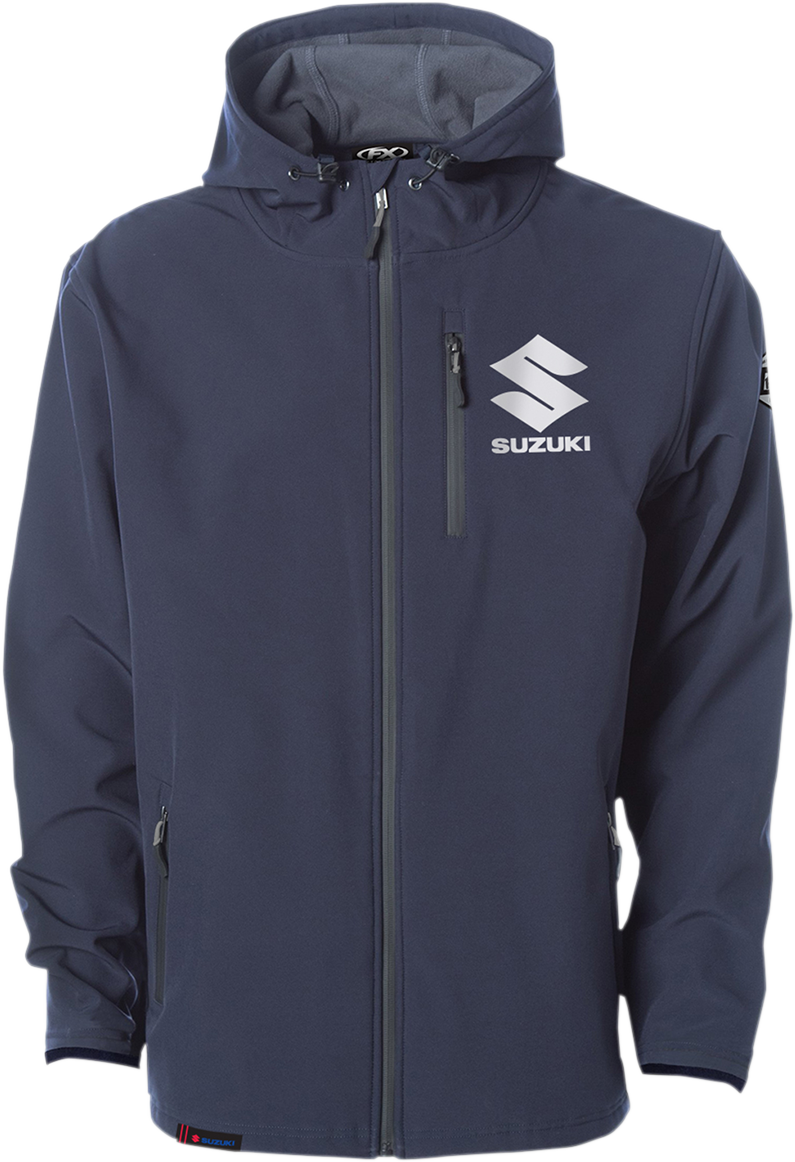 FACTORY EFFEX Suzuki Trainingsjacke – Marineblau – Medium 22-85412 