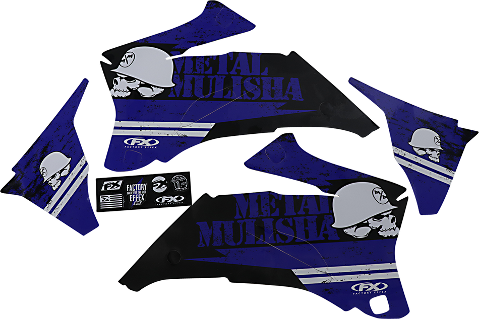 FACTORY EFFEX Metal Mulisha Graphic Kit YZ250/450F 2006-2009 23-11224