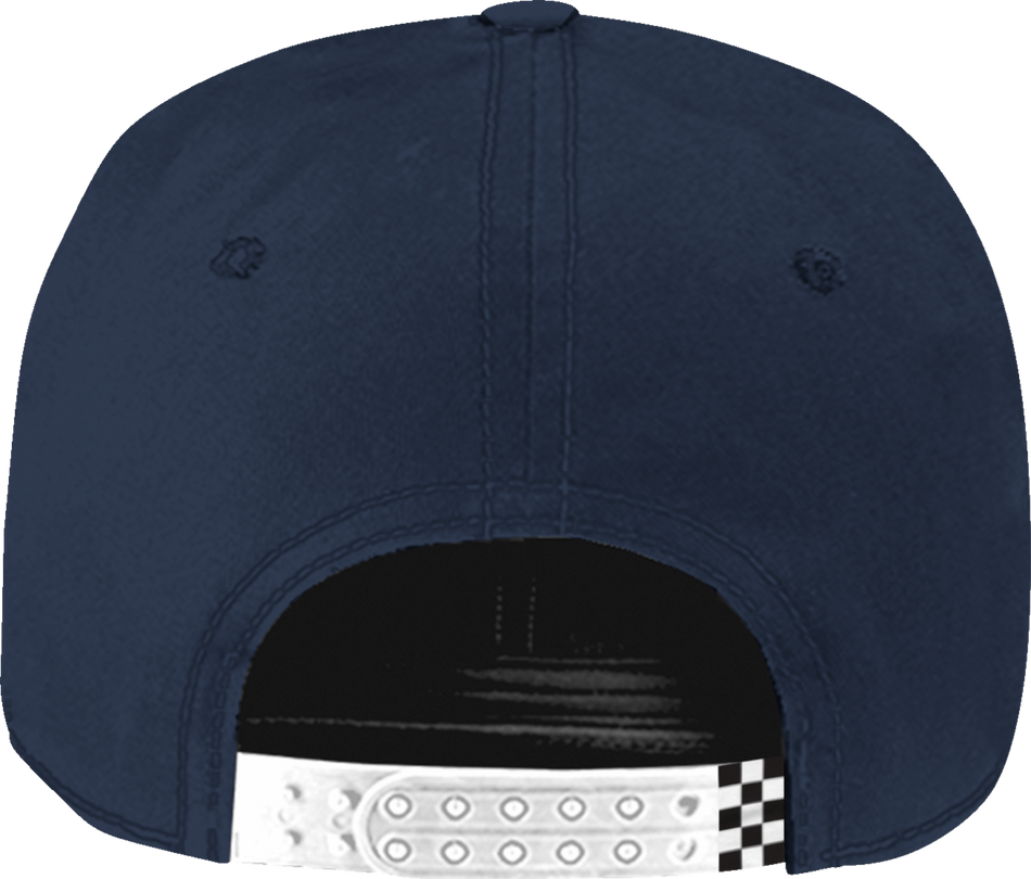 YAMAHA APPAREL Yamaha Racing Hat - Flat Bill - Camo Blue NP21A-H3239