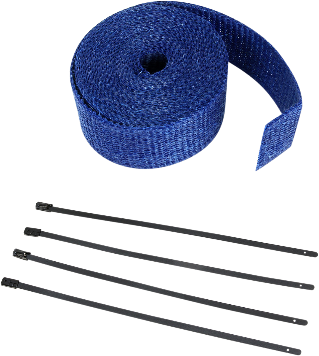 CYCLE PERFORMANCE PROD. Exhaust Wrap - Blue - 2x25 CPP/9066B