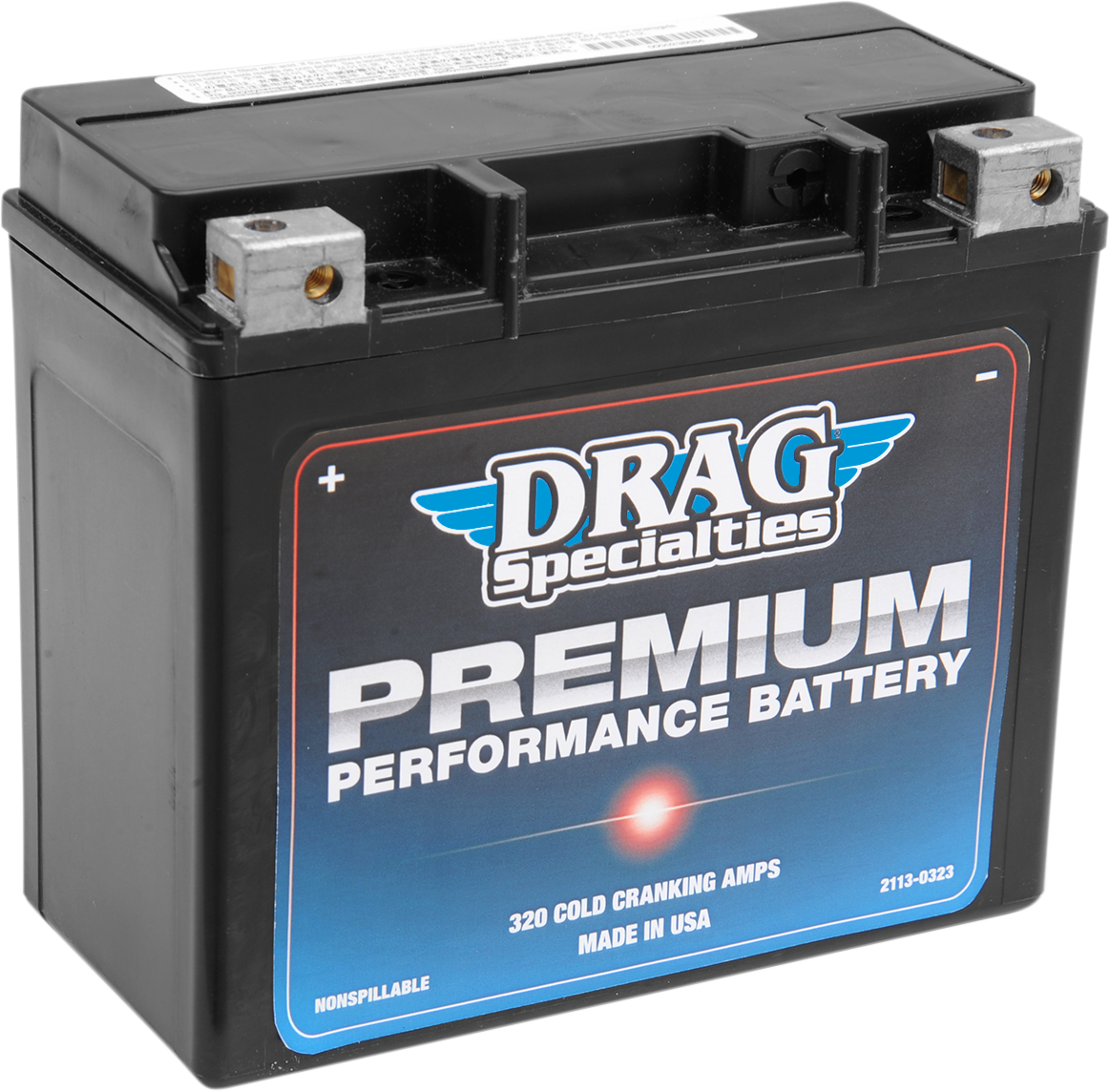 DRAG SPECIALTIES Premium-Leistungsbatterie - GYZ20H DRGM72RGH 