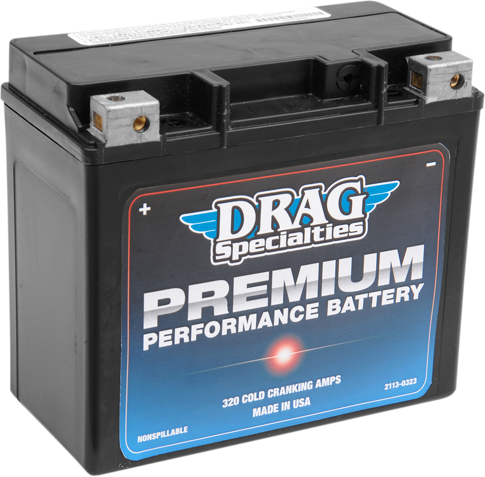 DRAG SPECIALTIES Premium Performance Battery - GYZ20H DRGM72RGH