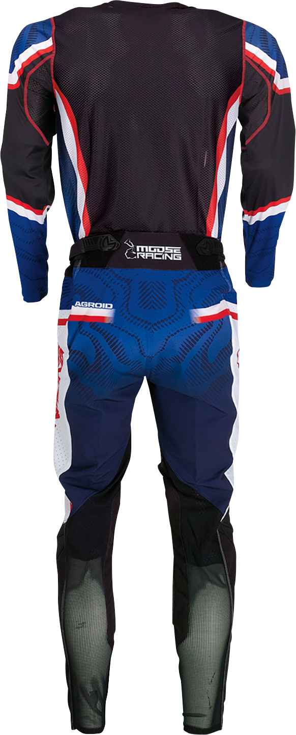 MOOSE RACING Agroid Jersey - Red/White/Blue/Black - XL 2910-7405