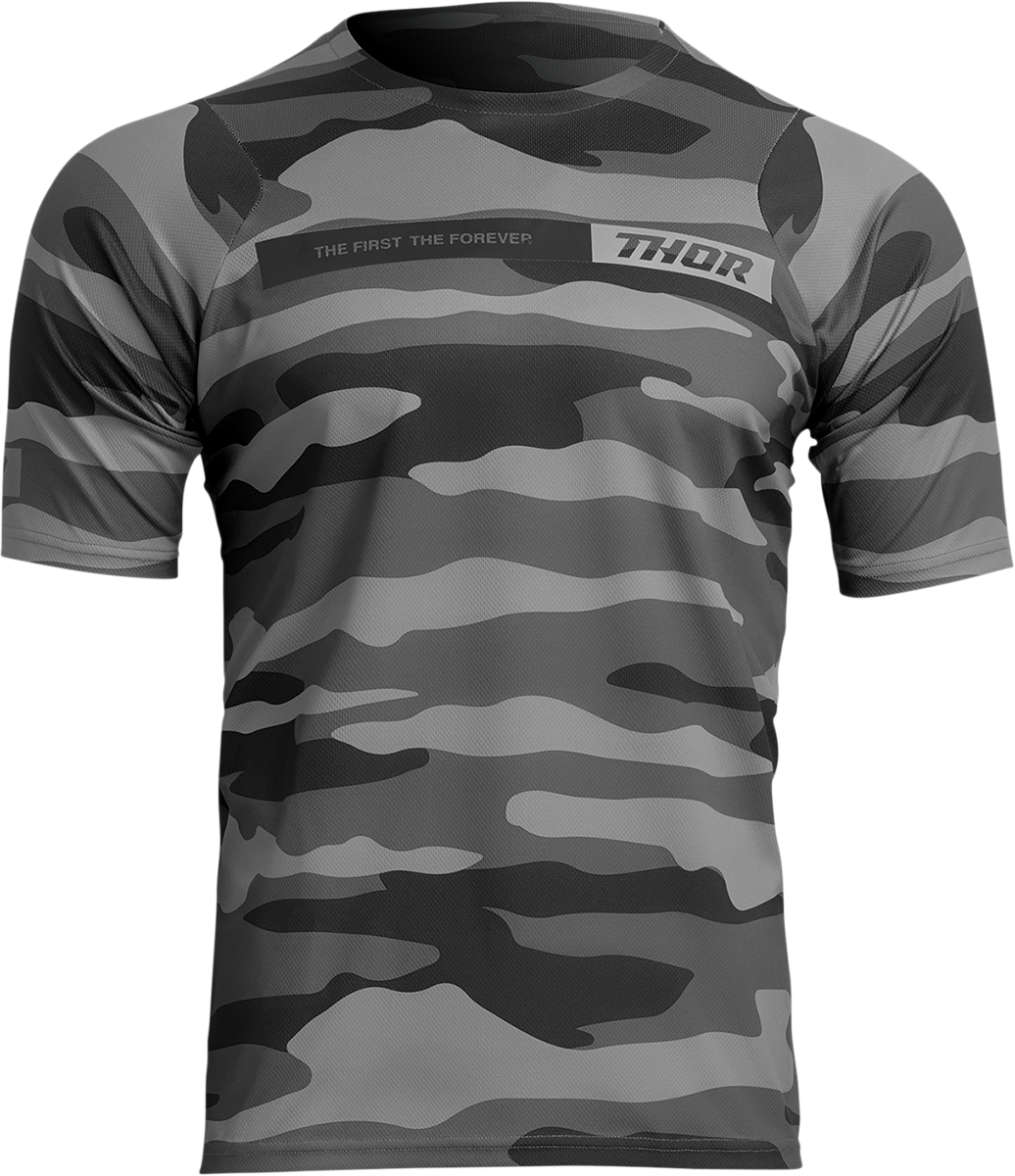 THOR Assist Jersey - Short-Sleeve - Camo Gray - Medium 5020-0027