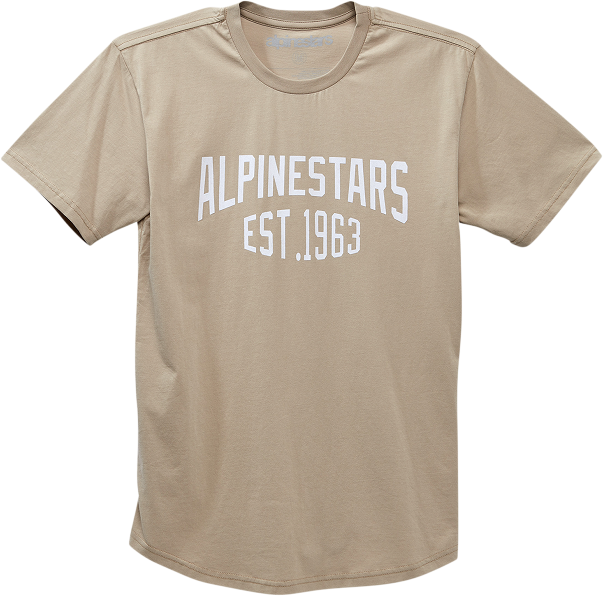 ALPINESTARS Arched Premium T-Shirt, Khaki, Größe M, 12307150889M