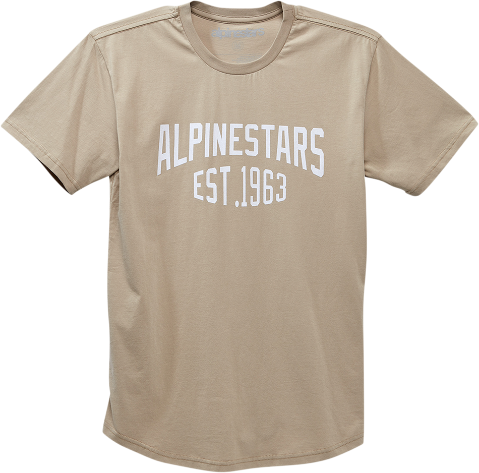 Camiseta ALPINESTARS Arched Premium - Caqui - Mediana 12307150889M 
