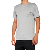 100% Mission Athletic T-Shirt - Gray - XL 20014-00008