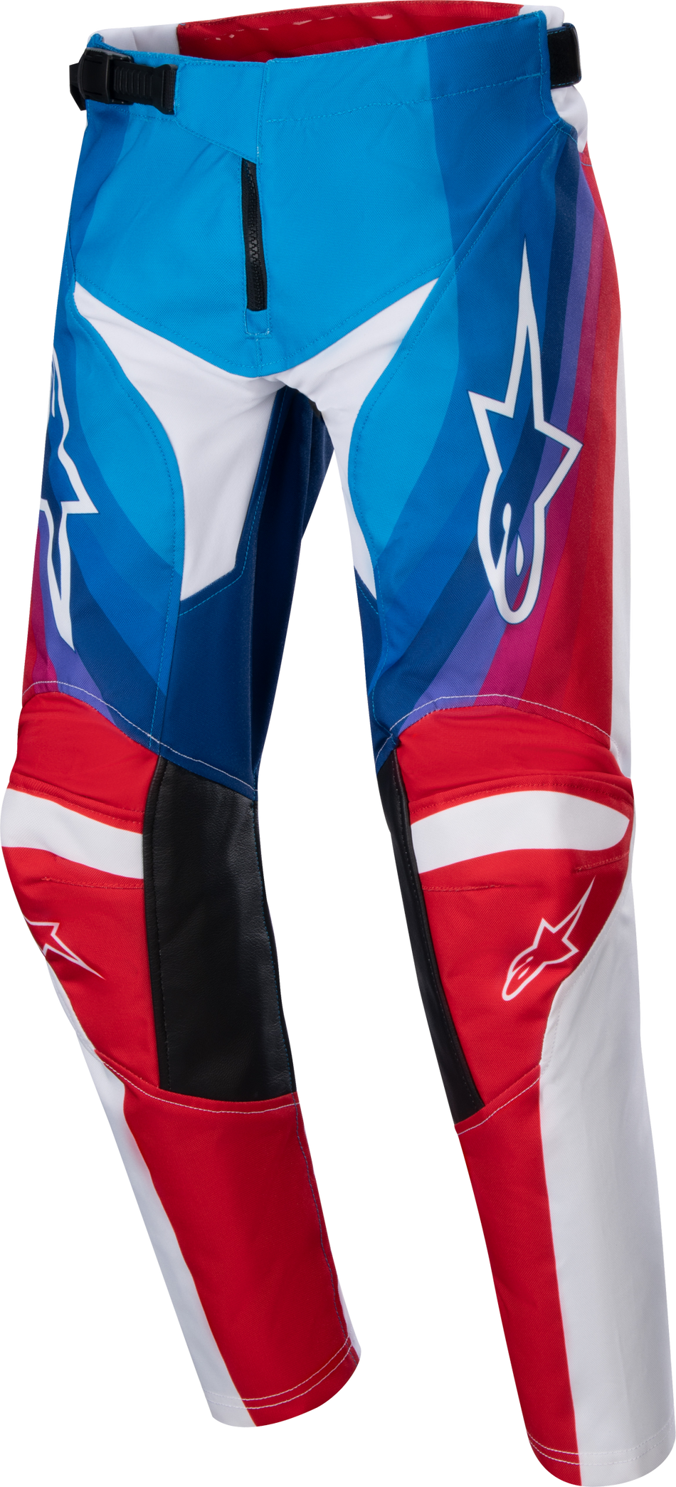ALPINESTARS Youth Racer Pneuma Pants Blu/Mars Red/White Sz 22 3746924-736-22