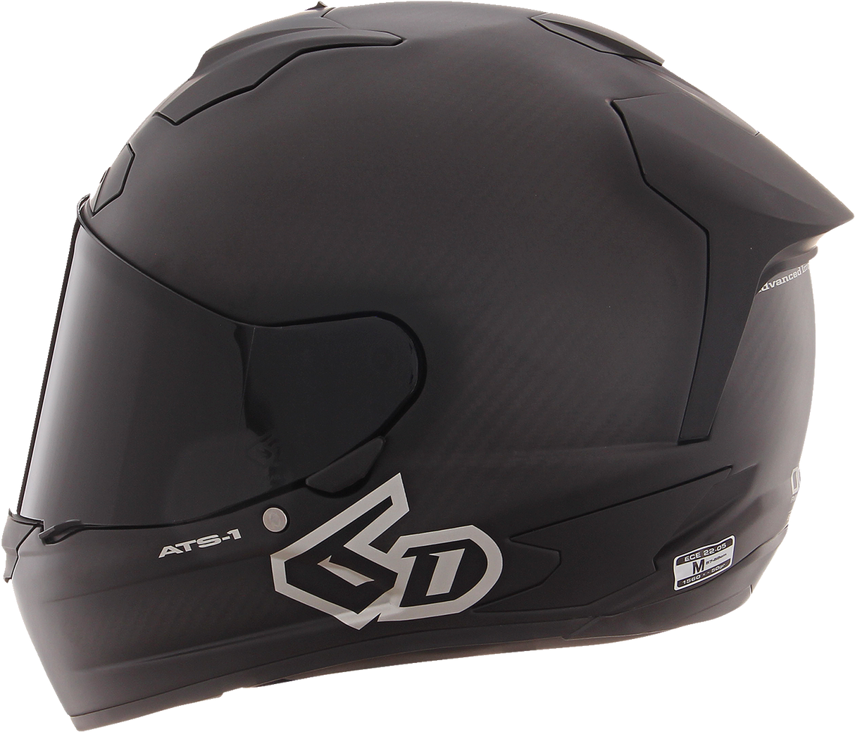 Casco 6D ATS-1R - Negro mate - Pequeño 30-0985 