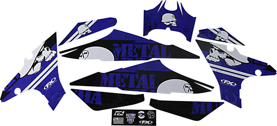 FACTORY EFFEX Metal Mulisha Graphic Kit - Yamaha 23-11234