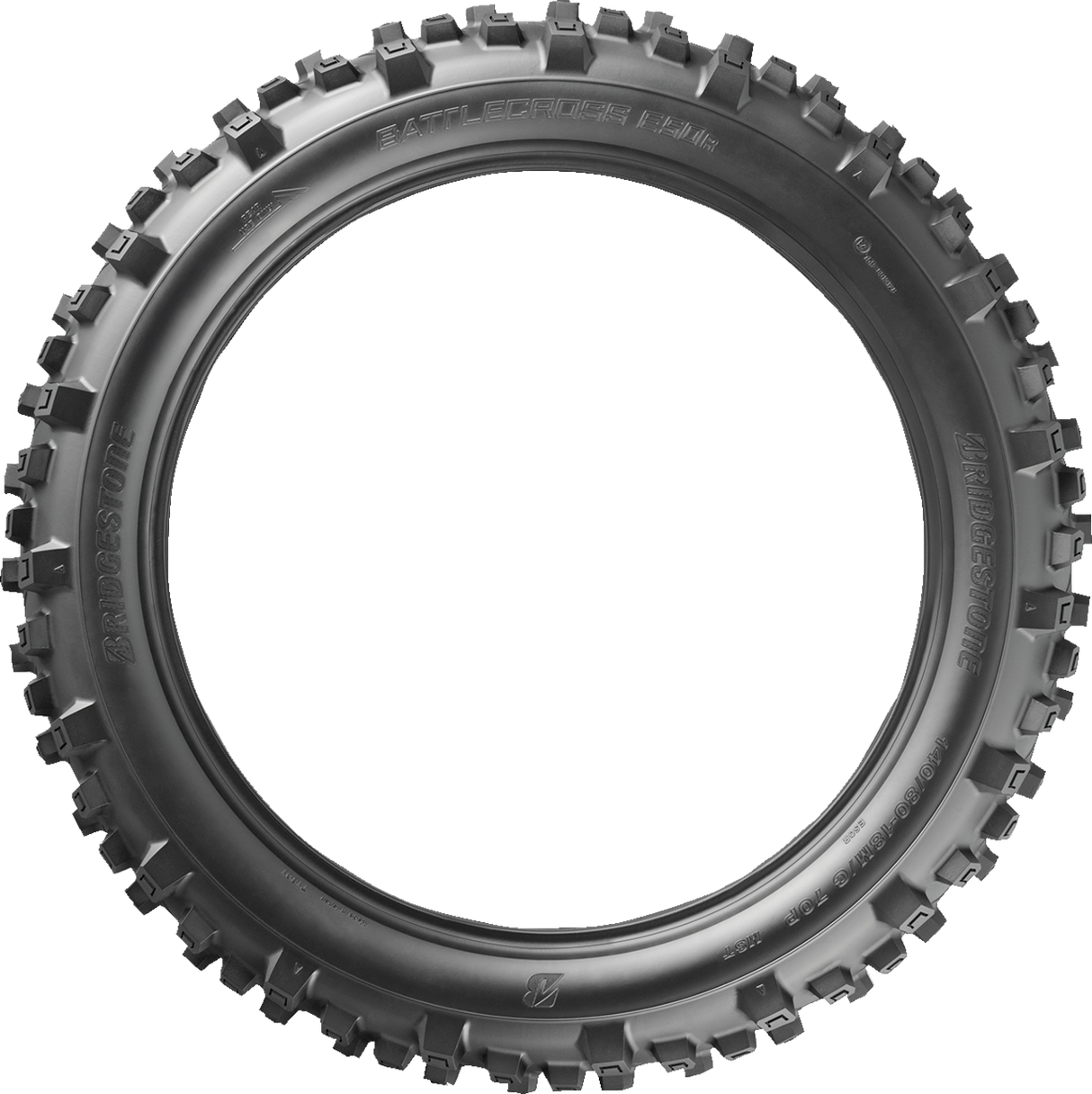 BRIDGESTONE Tire - Battlecross E50 - Rear - 140/80-18 - 70P 11453